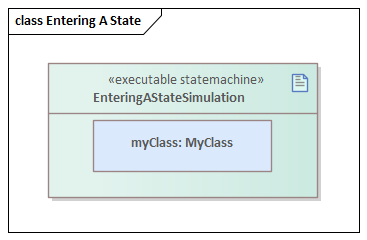 Executable StateMachine for SysML simulation in Sparx Systems Enterprise Architect