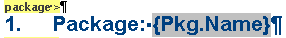 A simple example of setting Numbering using the Heading Style in Sparx Systems Enterprise Architect.