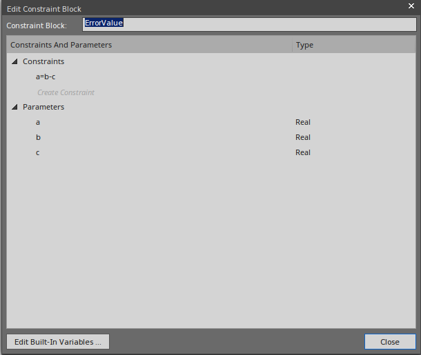 Binding parameters to properties in context in Sparx Systems Enterprise Architect.