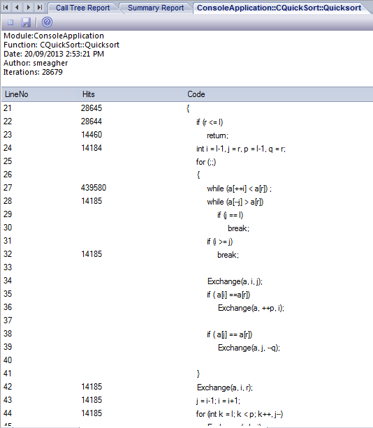 From an existing profile, you can profile deeper into function behavior