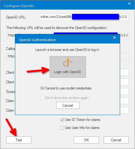 Test the connection in Entperprise Architect