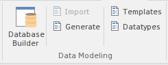 Part of the Code ribbon in Sparx Systems Enterprise Architect.