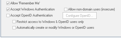 Configuring Single Sign-On (SSO) in Sparx Systems Enterprise Architect.