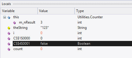 Standard debugging features are available at all times while using the Workbench