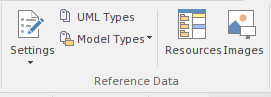 Part of the Configure ribbon in Sparx Systems Enterprise Architect.