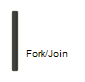 A Fork/Join used in UML Activity diagrams as modeled using Sparx Systems Enterprise Architect. A Fork/Join used in UML Activity diagrams as modeled using Sparx Systems Enterprise Architect.