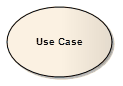 A Use Case Element used in Use Case diagrams as modeled in Sparx Systems Enterprise Architect. A Use Case Element used in Use Case diagrams as modeled in Sparx Systems Enterprise Architect.