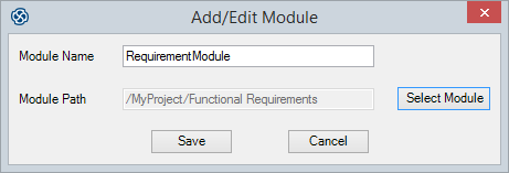 Saving an added/edited DOORS module in Sparx Systems Enterprise Architect. Saving an added/edited DOORS module in Sparx Systems Enterprise Architect.