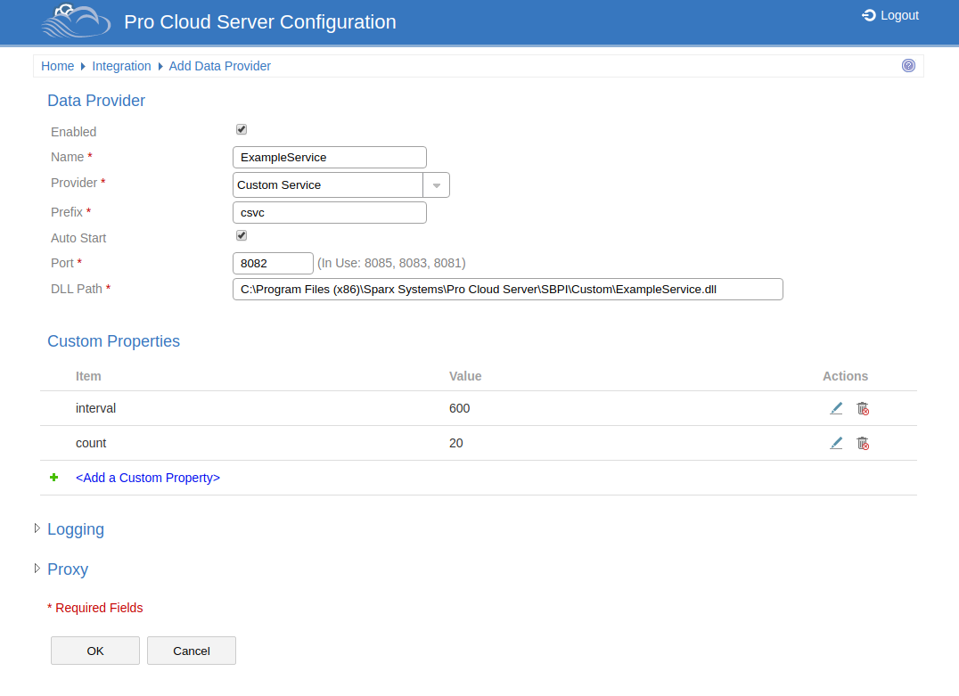 Pro Cloud Server 4.1：EA的PCS自定义服务