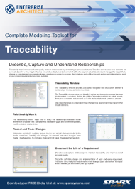 Modeling Toolset for Traceability